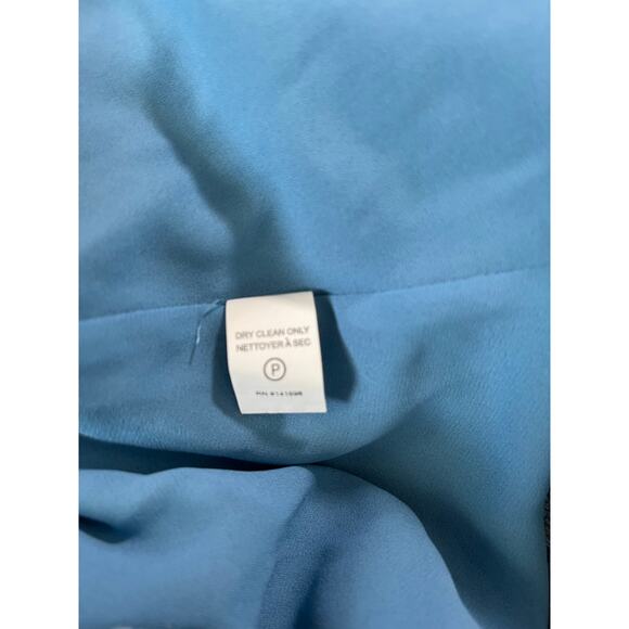 Ramy Brook Olina Silk Ruffle Dress Long Sleeve - Picture 7 of 8